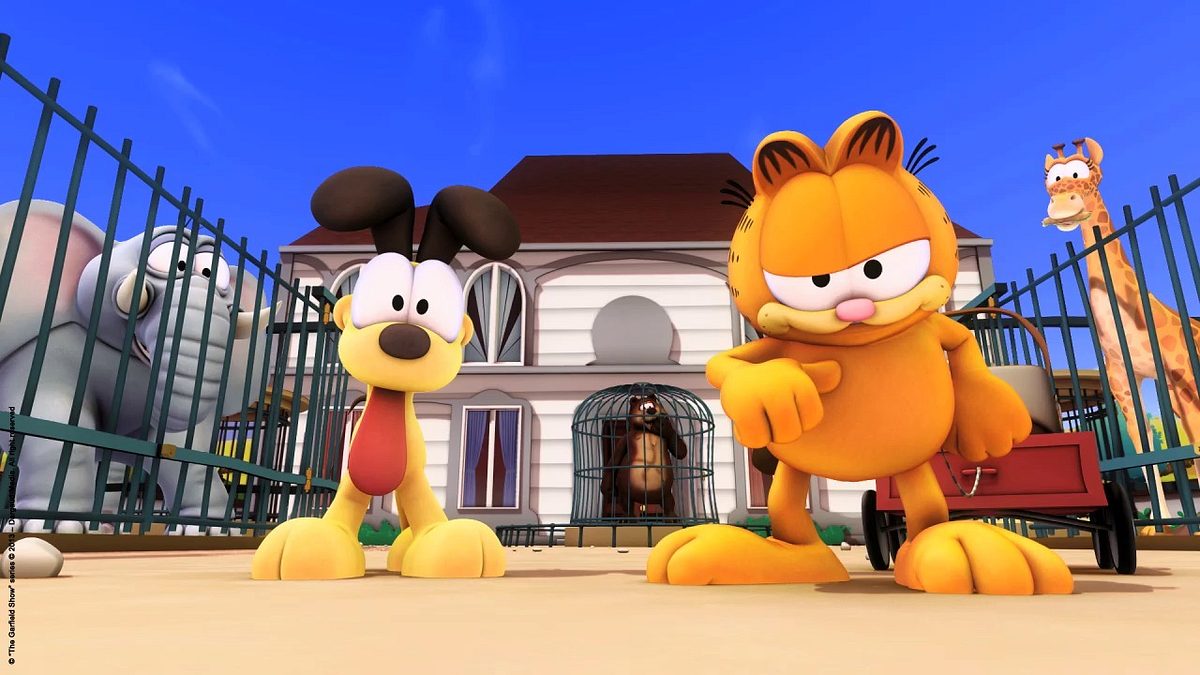 the garfield show