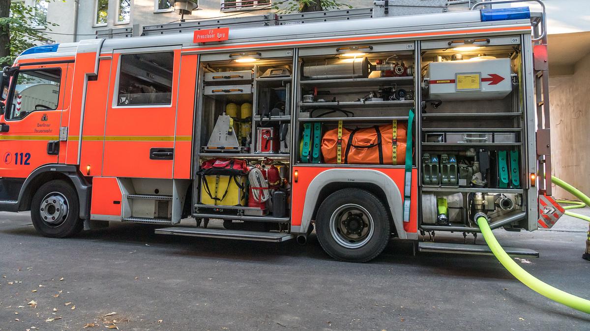 112: feuerwehr im einsatz