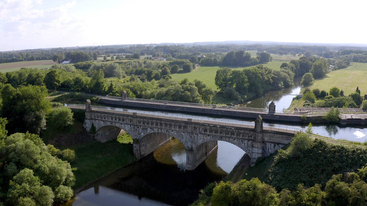 der dortmund-ems-kanal - vom ruhrgebiet zur nordsee