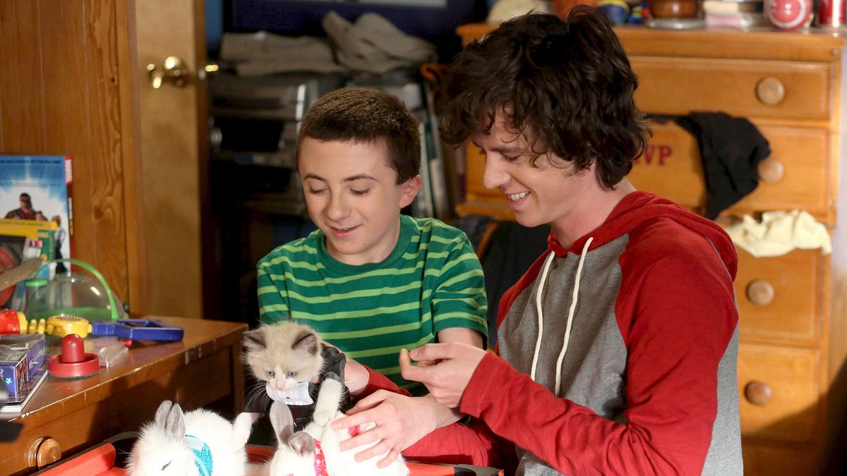 the middle