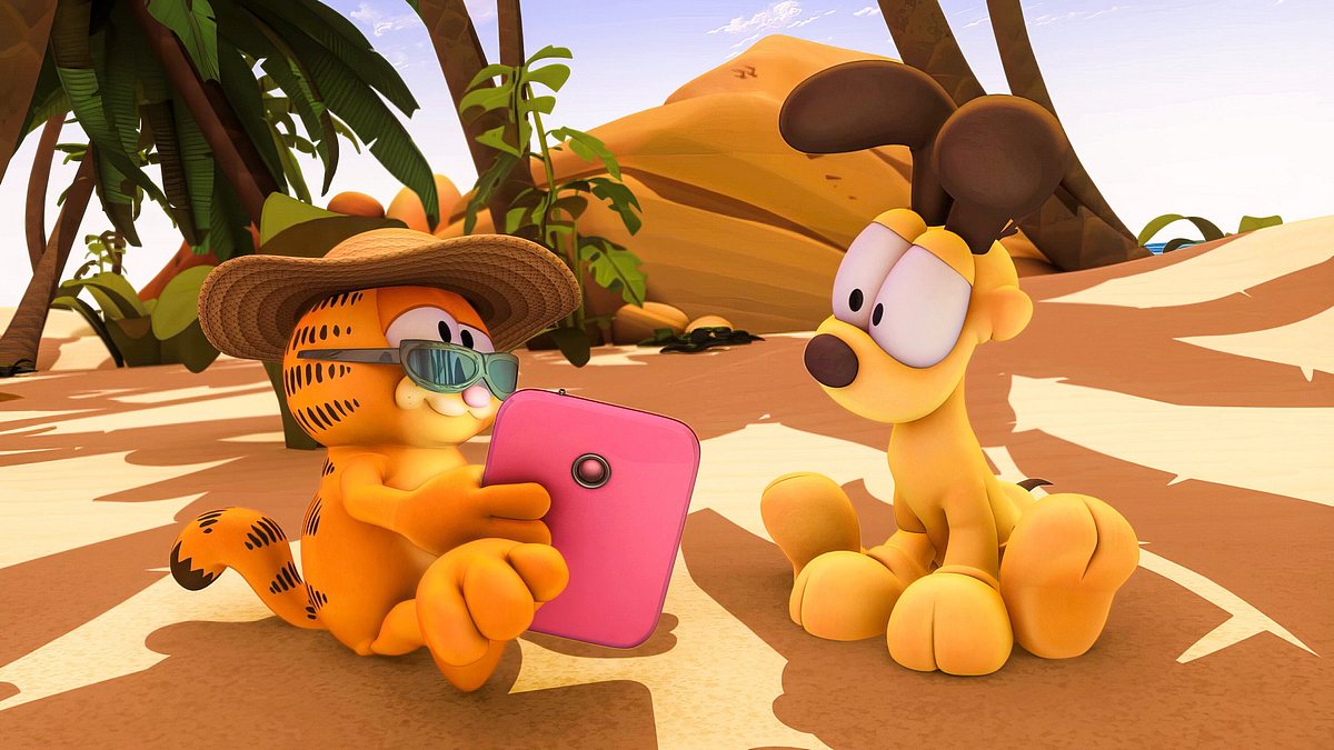 the garfield show