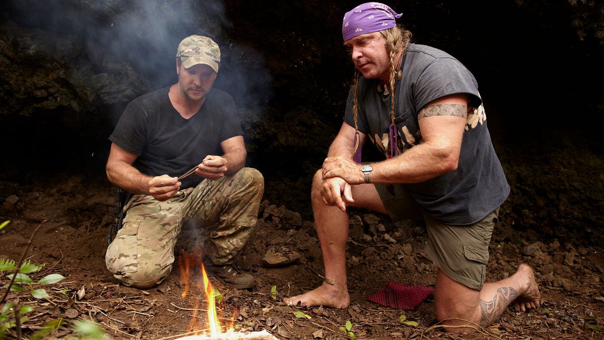 das survival-duo: zwei männer, ein ziel