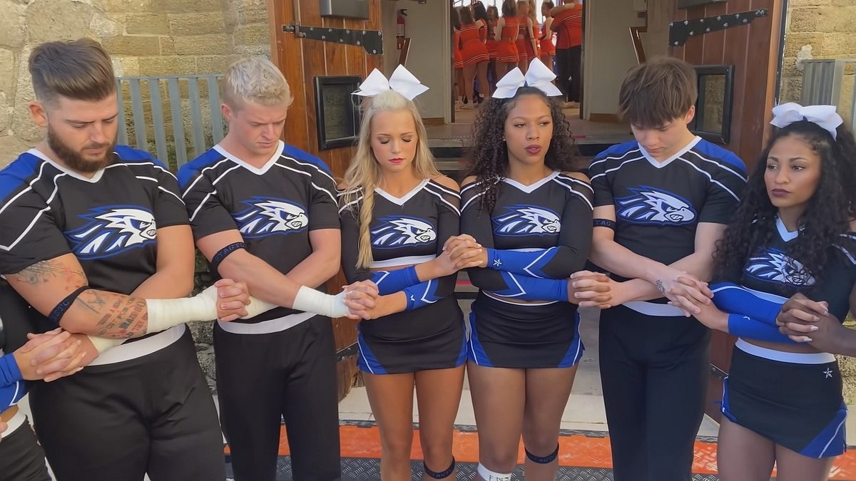 cheerleader - akrobatik und disziplin