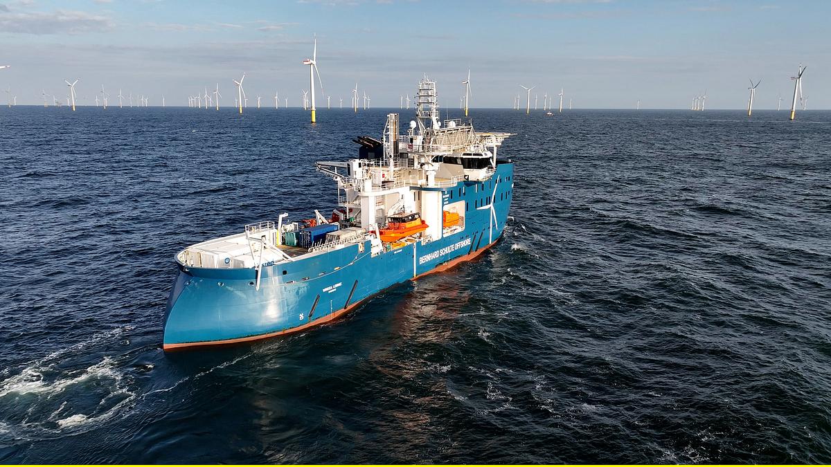 zwischen windrad und wellen - mit dem offshore-wartungsschiff auf der nordsee