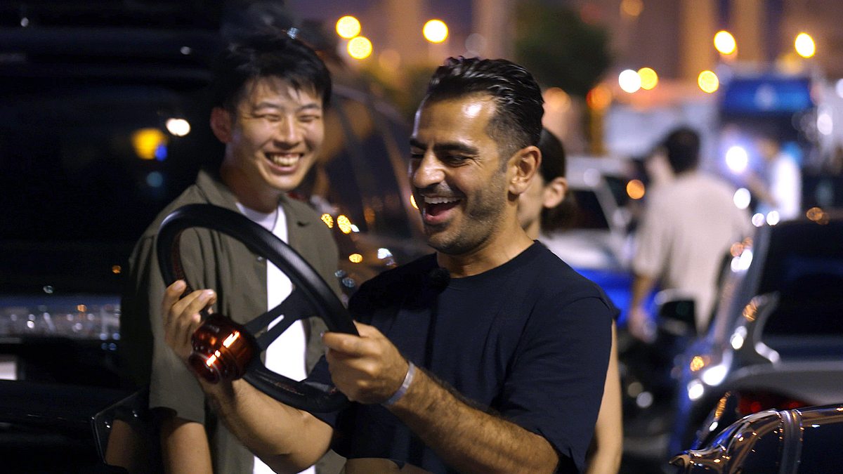 mission supercar - mit hamid um die welt