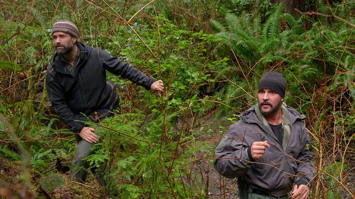 das survival-duo: zwei männer, ein ziel