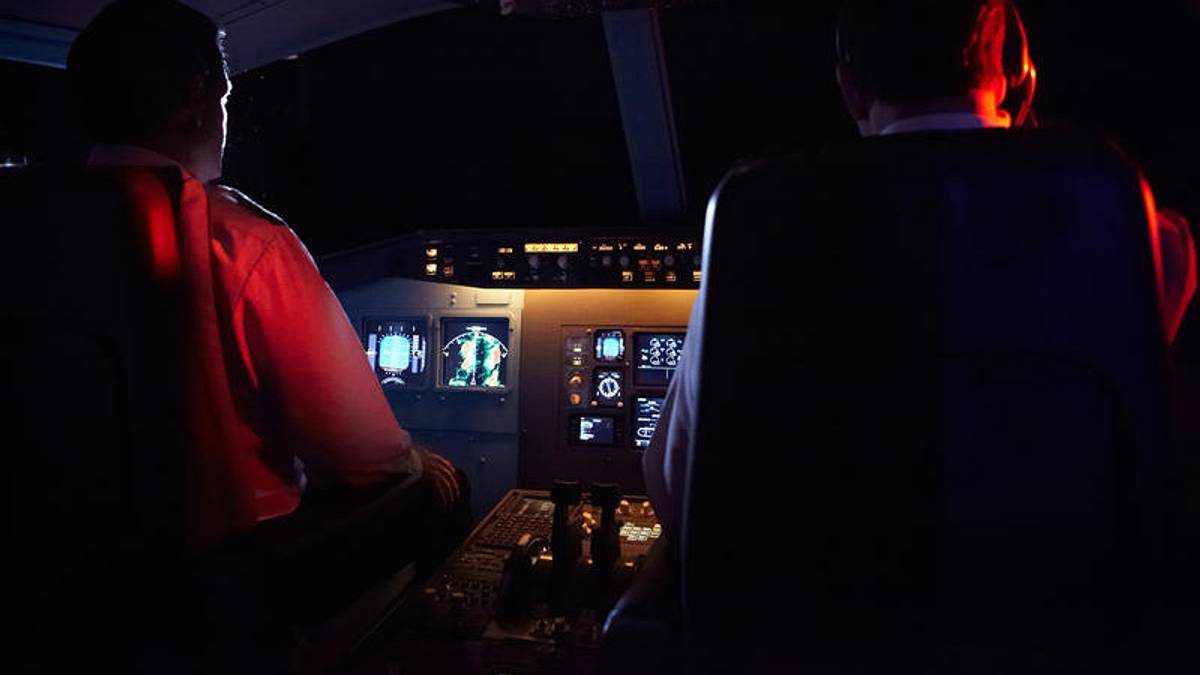mayday - alarm im cockpit