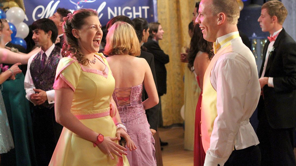 the middle