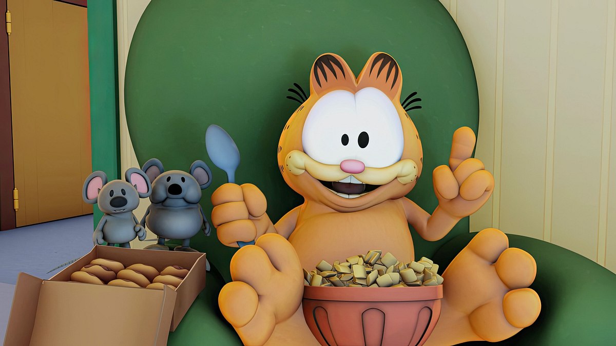 the garfield show