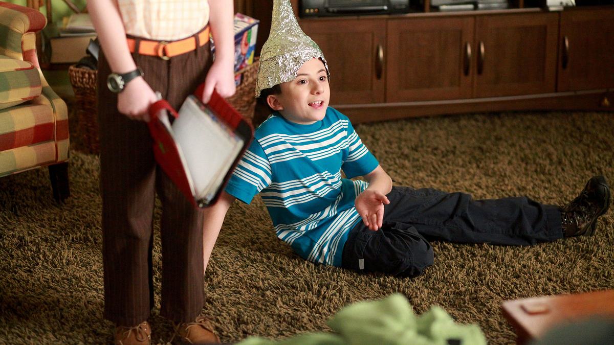 the middle