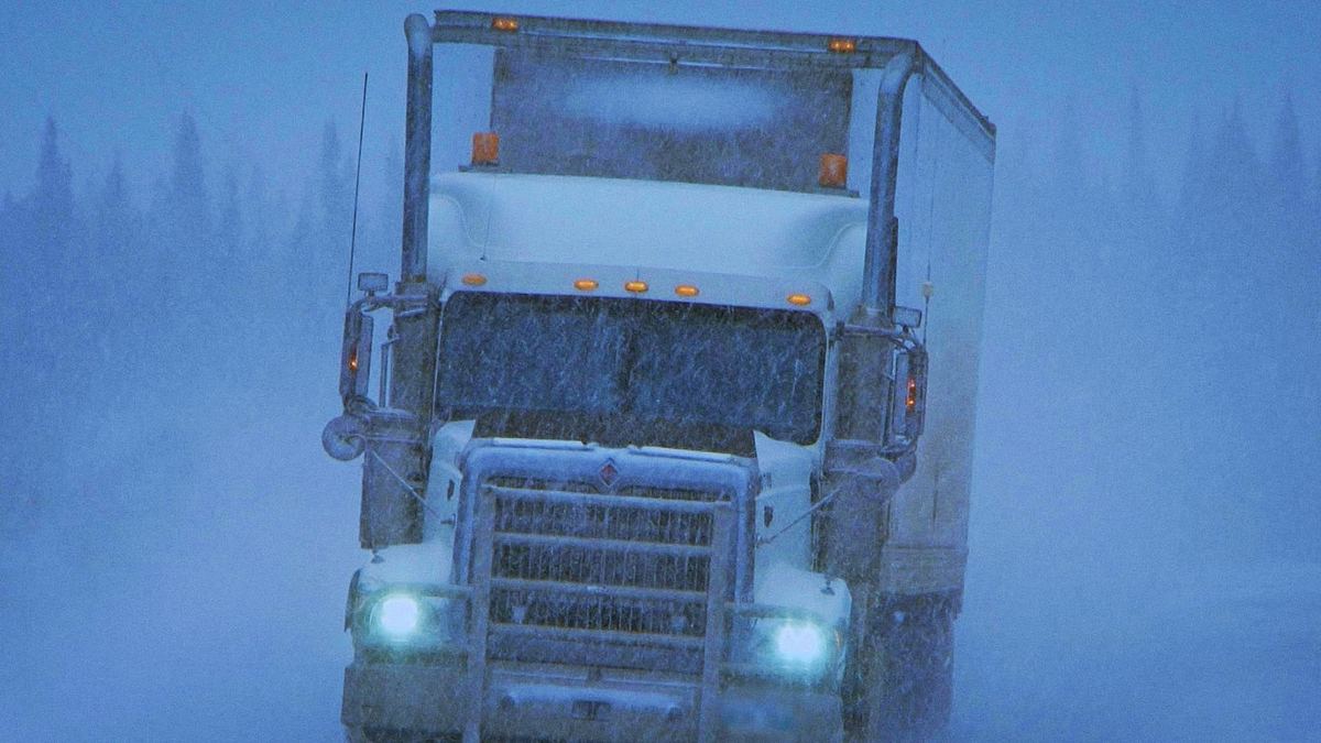 ice road truckers - gefahr auf dem eis