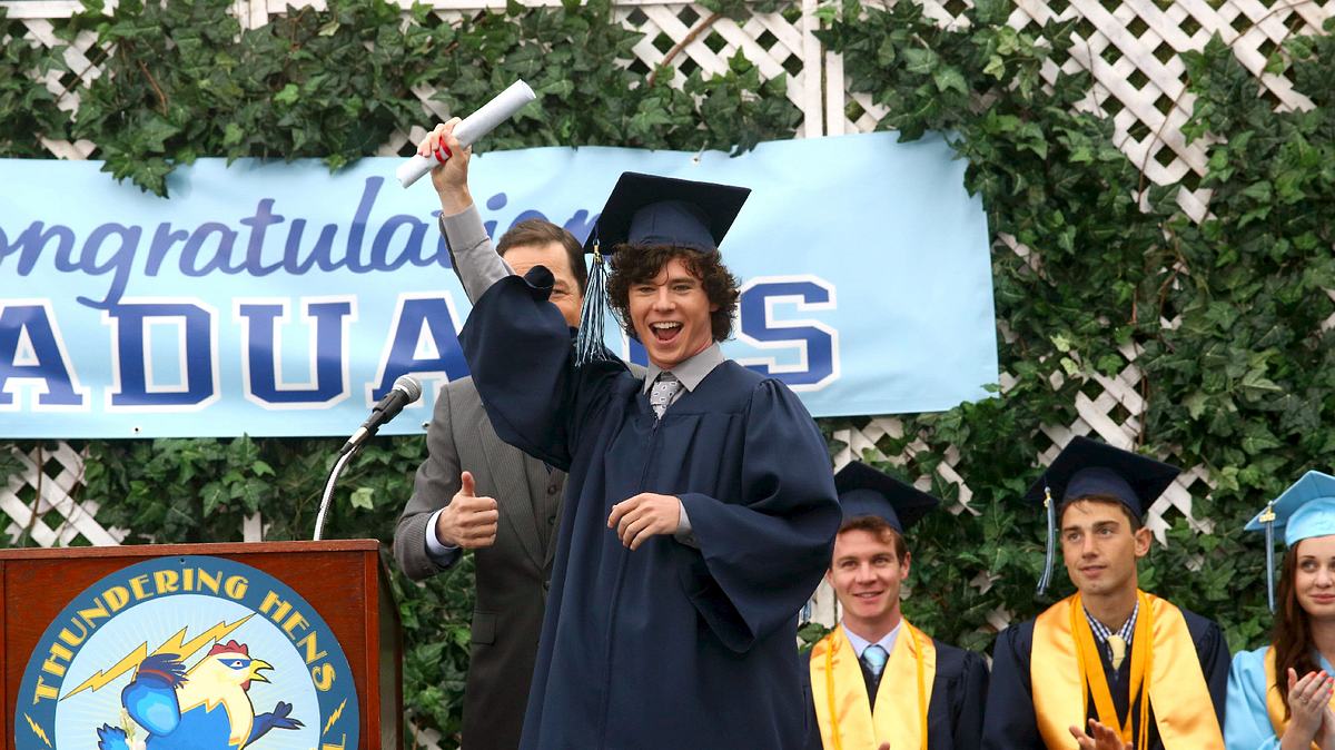 the middle