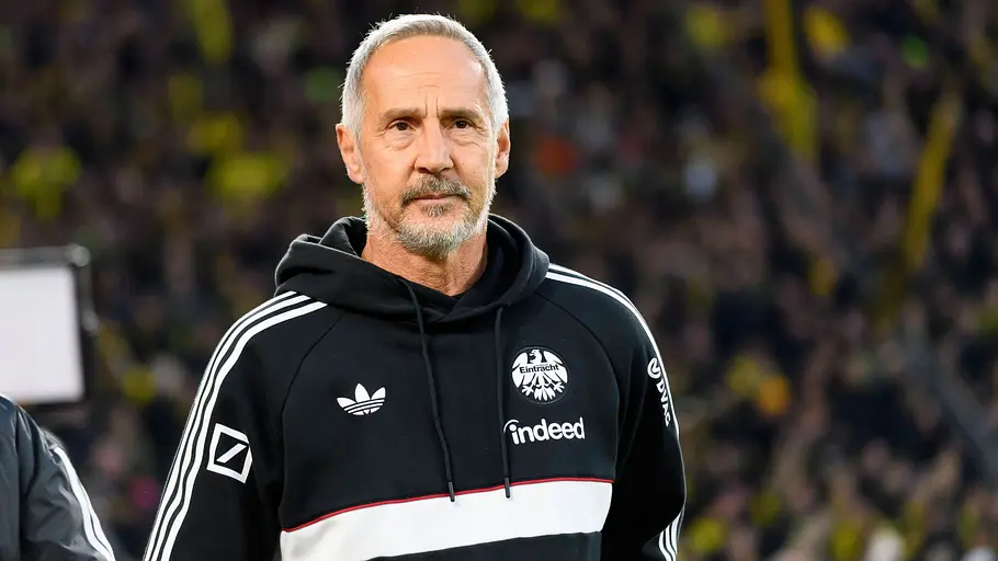 Trainer von Eintracht Frankfurt Adi Hütter