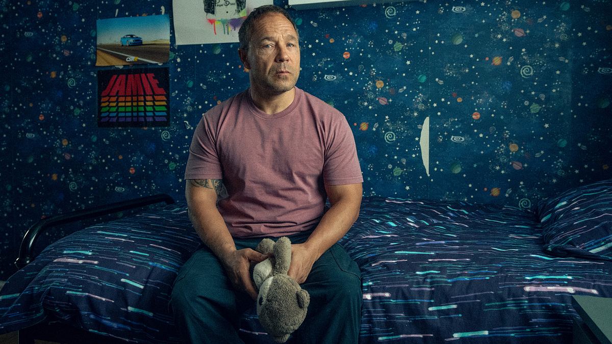 Stephen Graham als Eddie Miller in Adolescence auf Netflix