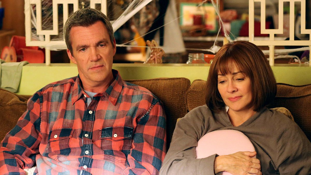the middle