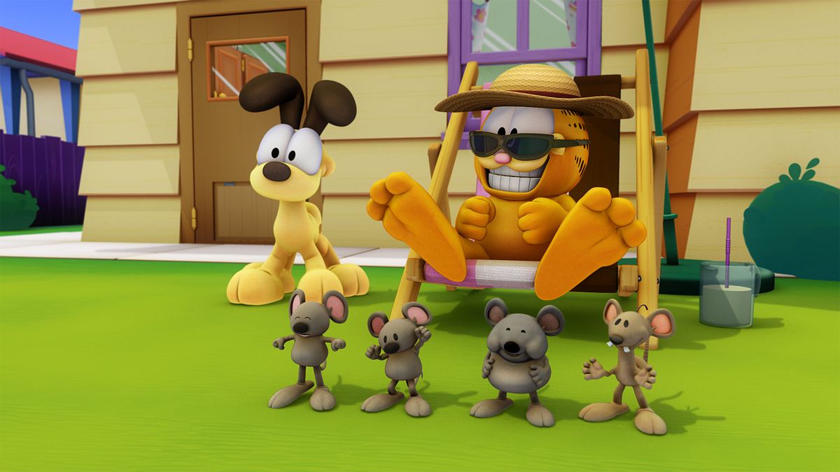 the garfield show