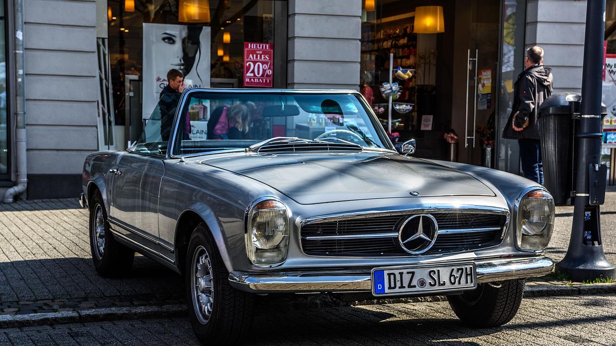 vom scheunenfund zum edel-oldtimer - eine pagode wird restauriert