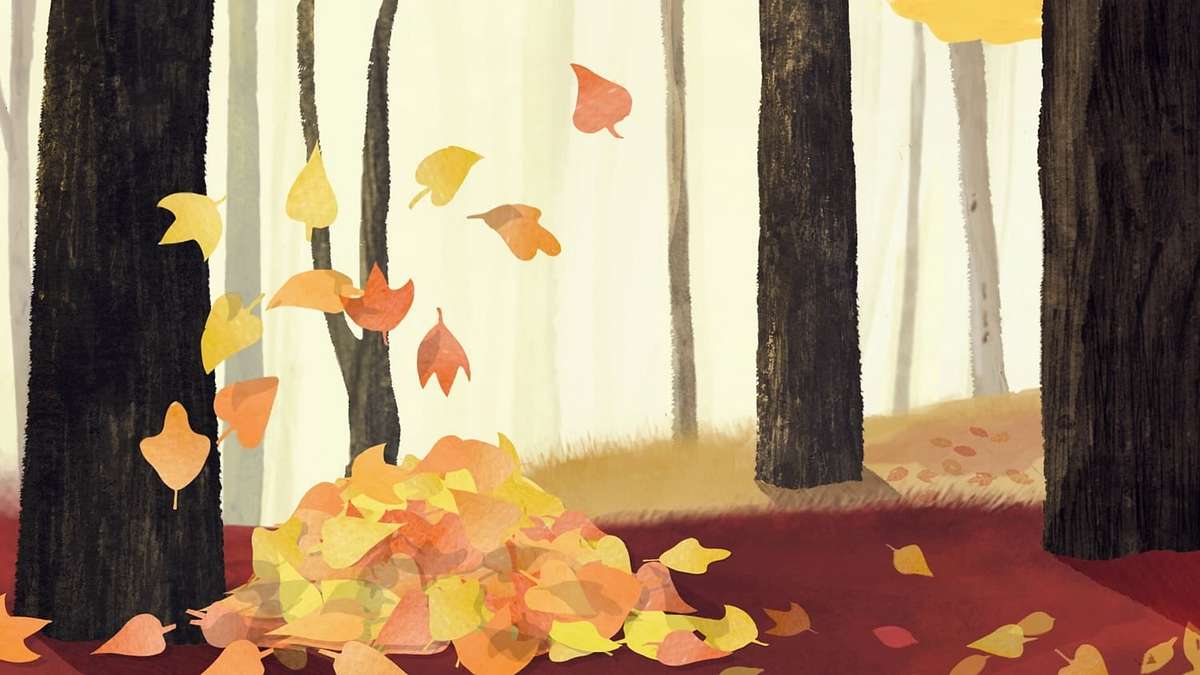 Der kleine Vogel und das Eichhörnchen Der kleine Vogel und das Eichhörnchen