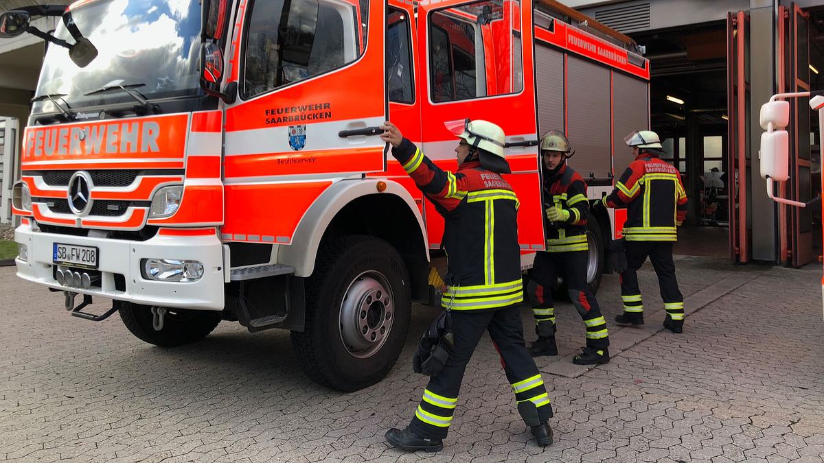 112: feuerwehr im einsatz