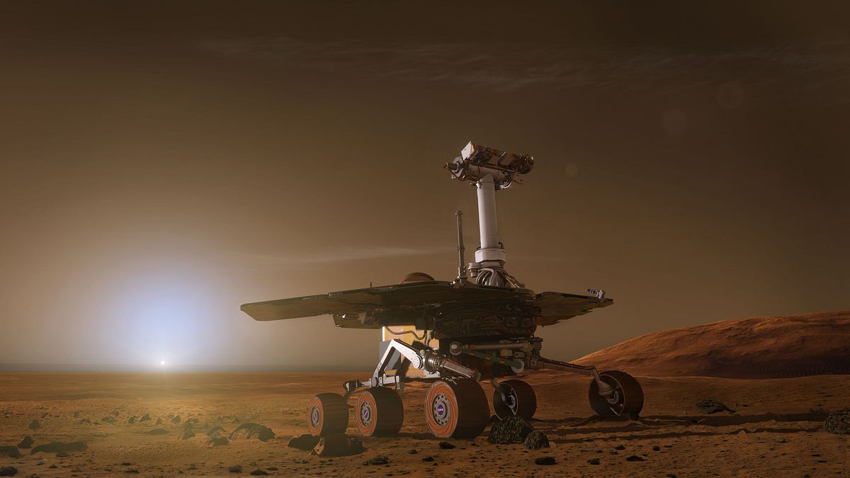 expedition der marsrover: spirit und opportunity