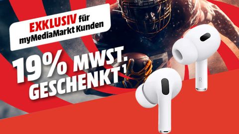 Media Markt Kracher: Mehrwertsteuer bei Air Pods Pro 2. geschenkt! - Foto: TV Movie / PR