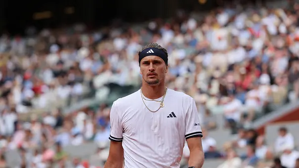 Alexander Zverev im Achtelfinale der French Open 2026 - Foto: IMAGO / UPI Photo