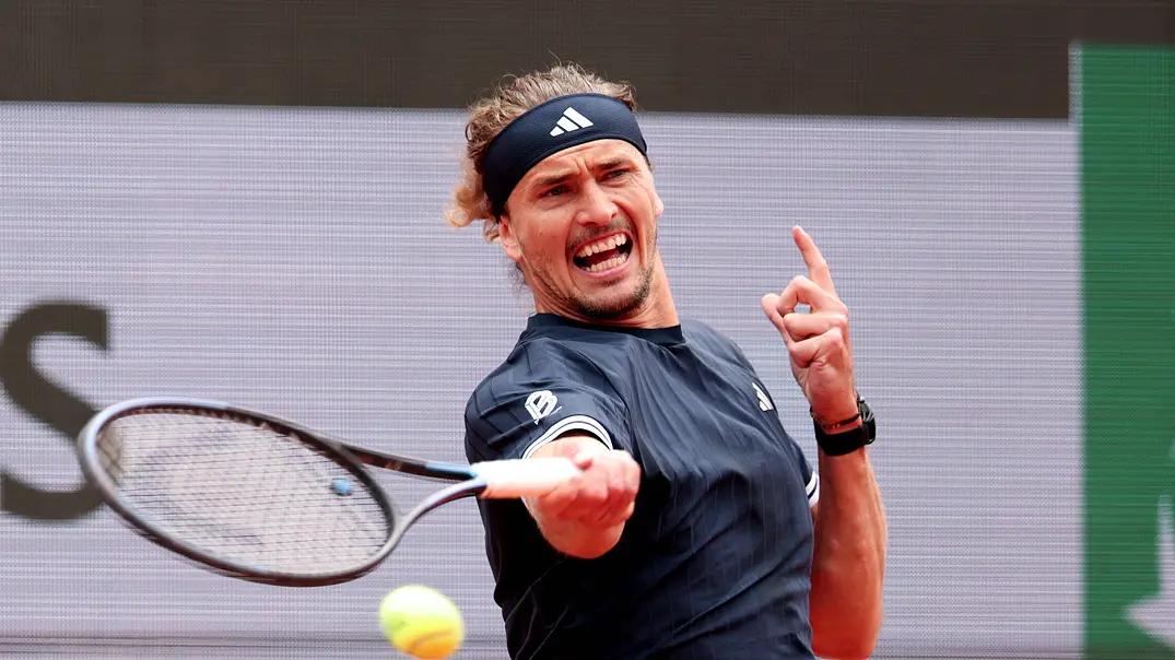 Alexander Zverev im Halbfinale der French Open 2026 - Foto: IMAGO / Hasenkopf