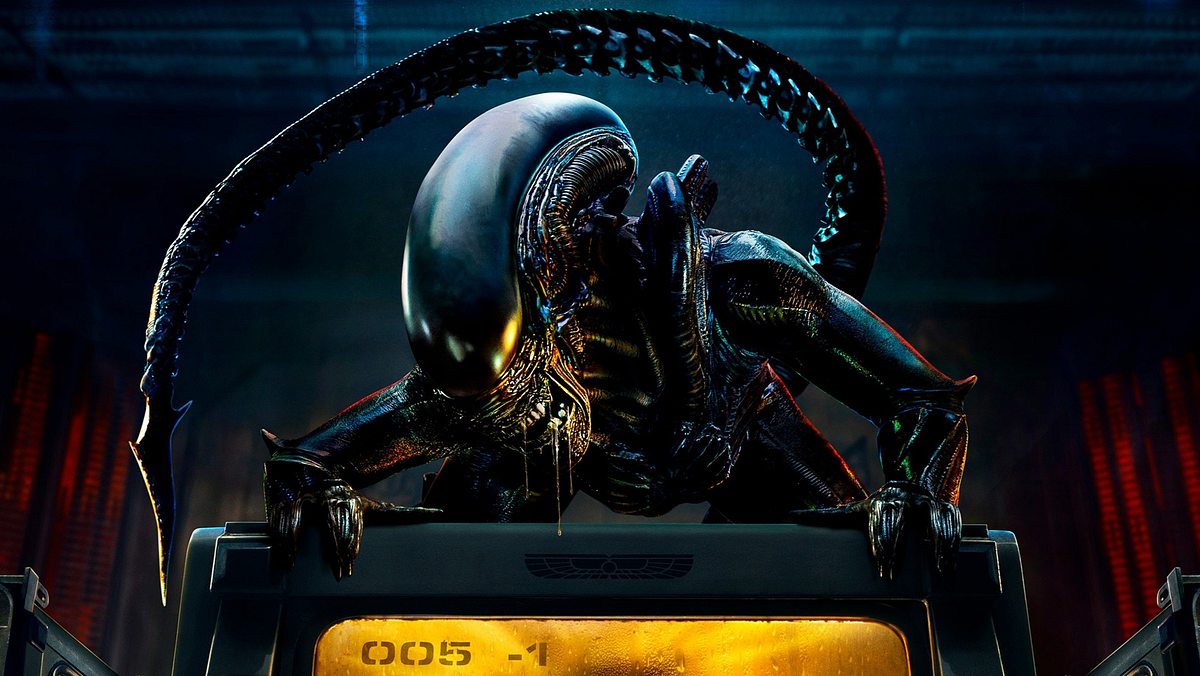 Der Xenomorph auf einem Podest!