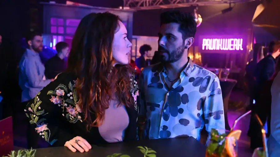 Matteo und Emma im Prunkwerk