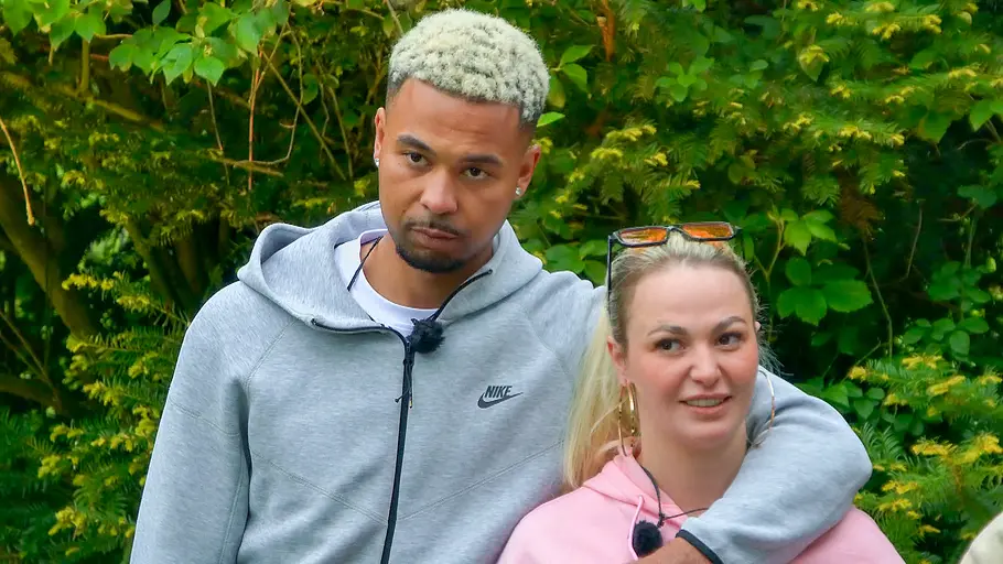 Anita Latifi und Mann Fabrice Anita Latifi und Mann Fabrice im Sommerhaus der Stars 2026.