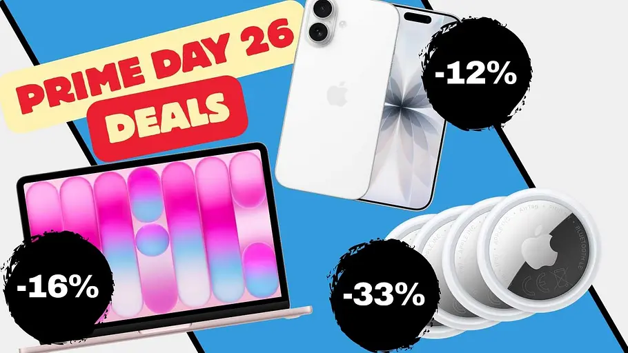 Apple-Angebote Prime Day 2026 Die ersten Apple-Angebote zum Prime Day 2026 haben es in sich