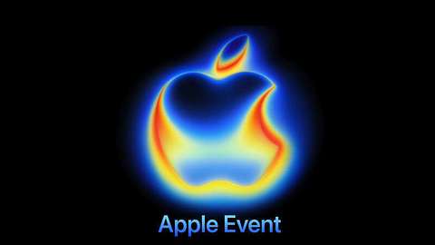 Apple Logo in Wärmebildkameraoptik - Foto: Apple