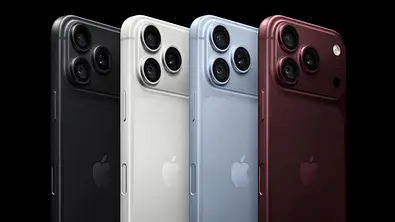 iPhone 18 Pro in den vier neuen Farben Schwarz, Silber, Glacier und Burgunder. - Foto: Apple iPhone 18 Pro in den vier neuen Farben Schwarz, Silber, Glacier und Burgunder. - Foto: Apple