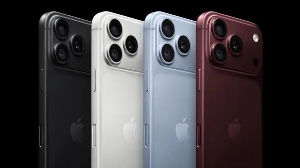 iPhone 18 Pro in den vier neuen Farben Schwarz, Silber, Glacier und Burgunder. - Foto: Apple iPhone 18 Pro in den vier neuen Farben Schwarz, Silber, Glacier und Burgunder. - Foto: Apple