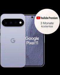 Google Pixel 11mit 40 GB Datenvolumen plus drei Monate YouTube Premium 