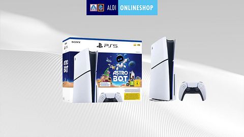 Konsole zum Discount Preis: Playstation Astro Bot-Bundle bei Aldi im Angebot - Foto: Aldi/PR