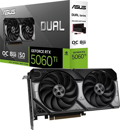 ASUS Dual GeForce RTX 5060 Ti OC