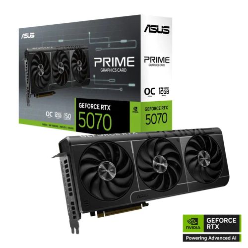 ASUS PRIME GeForce RTX 5070 OC Edition 12GB