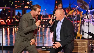 Dick Brave und Stefan Raab singen gemeinsam. - Foto: RTL / Raab Entertainment / Willi Weber