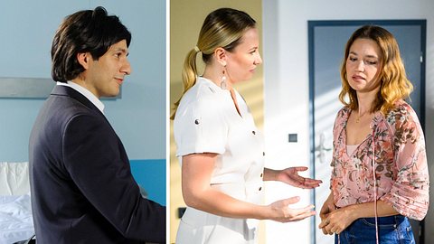 Alles was zählt: Maximilian, Nathalie und Isabelle - Foto: RTL