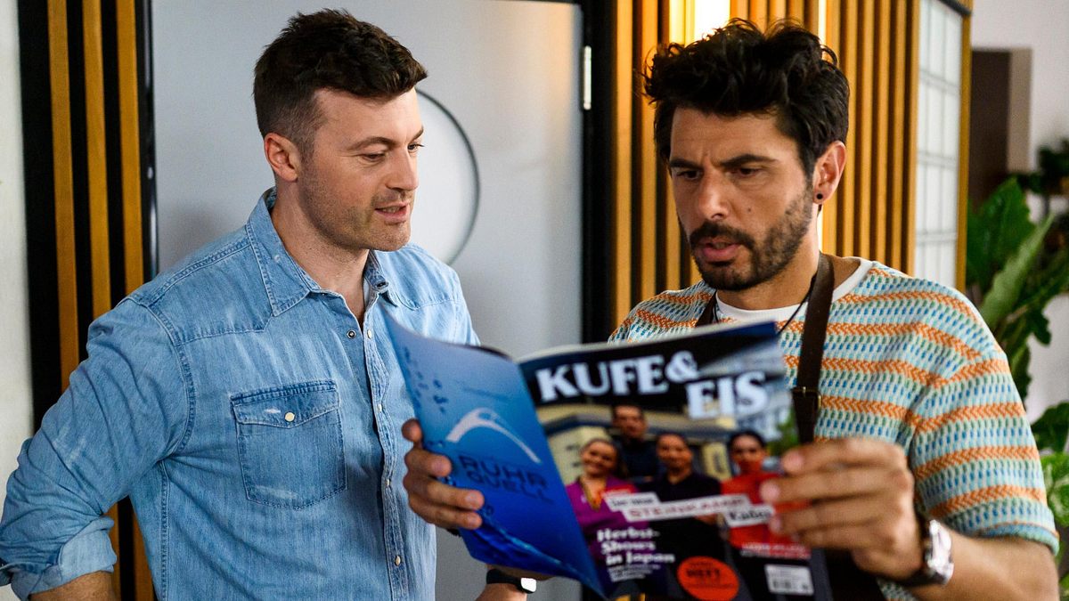 AWZ: Matteo liest den Artikel über seine Tochter