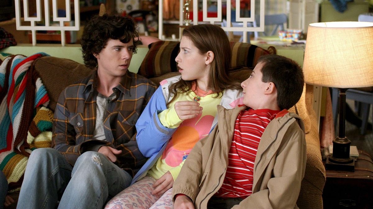 the middle
