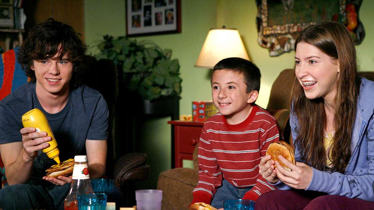 the middle