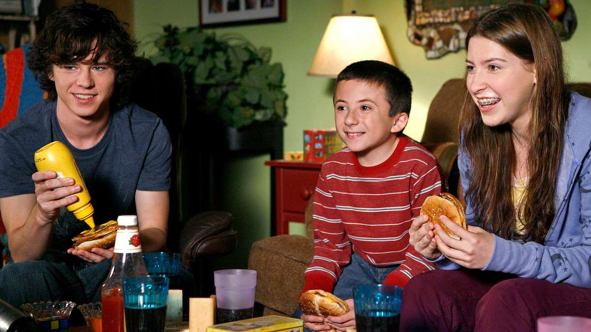 the middle