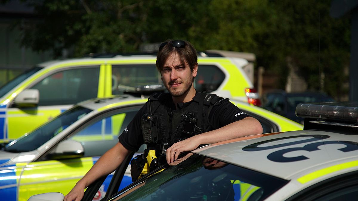 englands straßen-cops