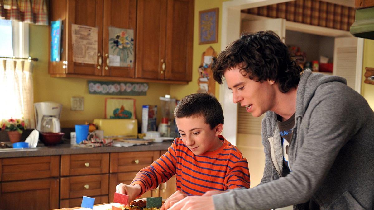 the middle