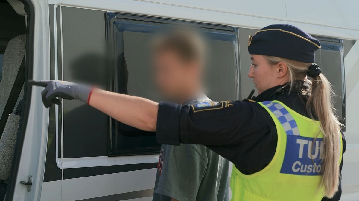 border control: schwedens grenzschützer