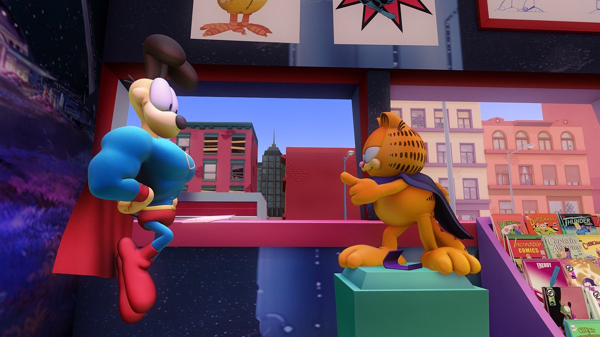 the garfield show