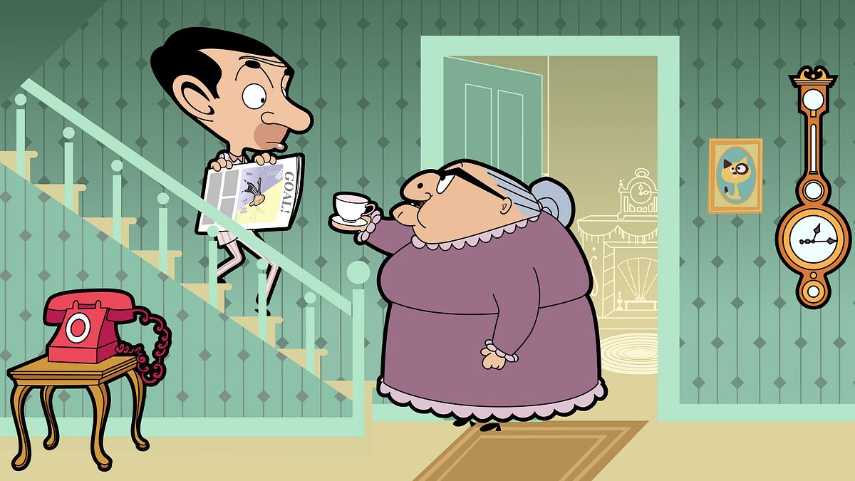 mr. bean - die cartoon-serie