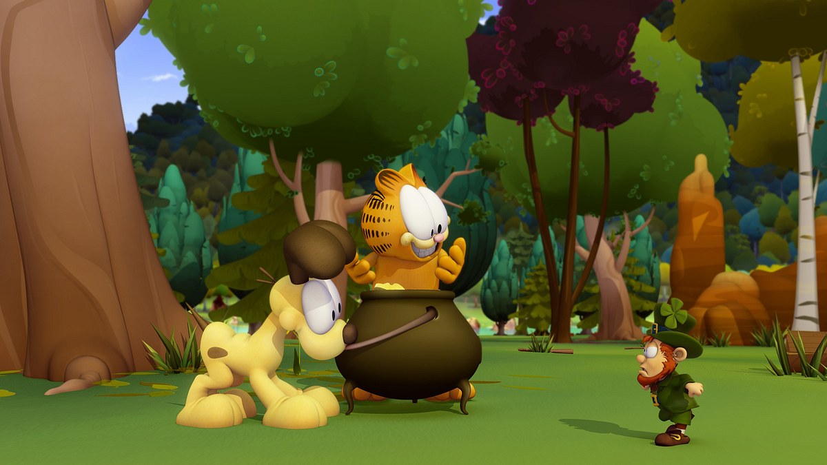 the garfield show
